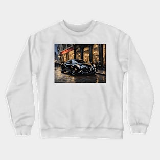 Black Alfa Romeo 4C Crewneck Sweatshirt